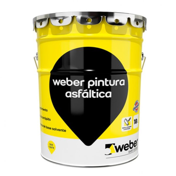 PINTURA ASFALTICA -LATA 18 Lts.