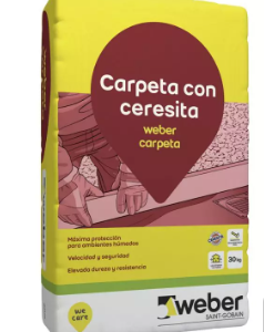 weber20floor20carpeta WEBER CARPETA CON CERESITA 30 Kgs.