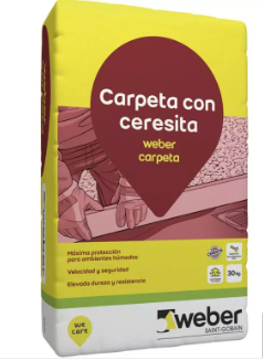WEBER CARPETA CON CERESITA 30 Kgs.