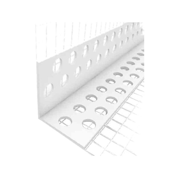 CANTONERA PVC CON MALLA FV 2.5MTS