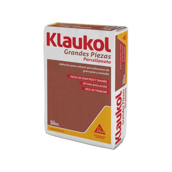 KLAUKOL GRANDES PIEZAS PORCELLANATO X 25 KGS