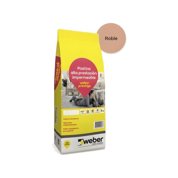 WEBER PASTINA PRESTIGE ROBLE X 5 KGS
